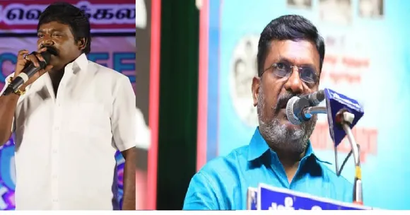 இமான் அண்ணாச்சி பேச்சுக்கு அதே மேடையில் பதில் கொடுத்த திருமாவளவன்