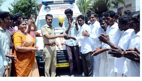 ஆம்புலன்ஸ் வாங்கிக் கொடுத்த நடிகர் பாலா