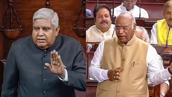 I never get angry am married for 45 yrs Jagdeep Dhankhar to Mallikarjun Kharge as RS witnesses lighter moments