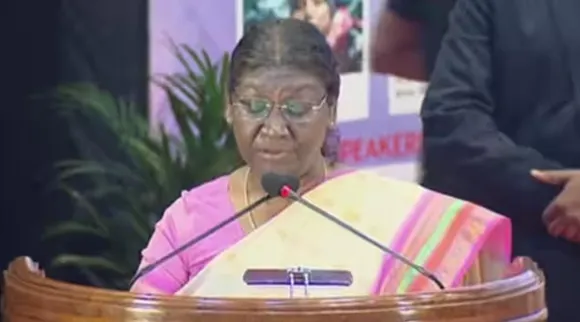 President Droupadi Murmu, Nari Shakti, Womens achievements, குடியரசுத் தலைவர் திரௌபதி முர்மு, நரி சக்தி, ஆண் இல்லாமல் பெண்ணால் வாழவும் போராடவும் முன்னேறவும் முடியும், ஜனாதிபதி திரௌபதி முர்மு , Missile to music, Overcoming odds, Army Wives Welfare Association (AWWA), Manekshaw Centre, Veer Naris