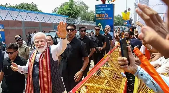 modi at delhi