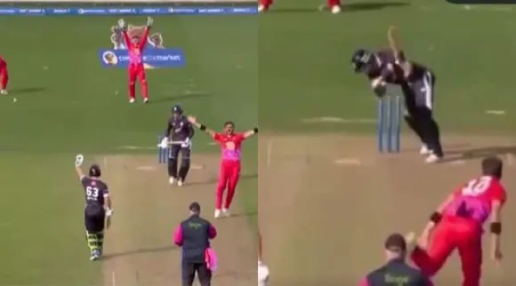 Cricket video: Shaheen Afridi The Hundred, 2 wickets in two balls stunning yorkers Tamil News