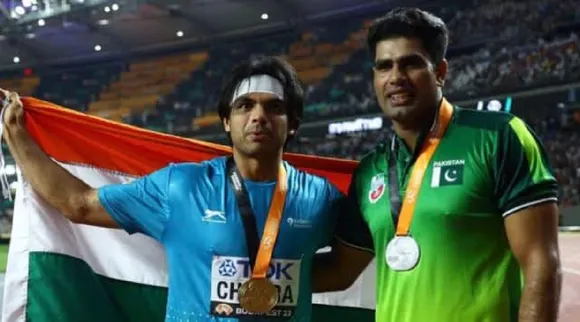 Neeraj Chopra vs Arshad Nadeem: India-Pak rivalry minus toxicity Tamil News