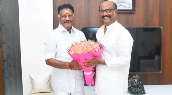 O. Panneerselvam meets Rajinikanth CHENNAI
