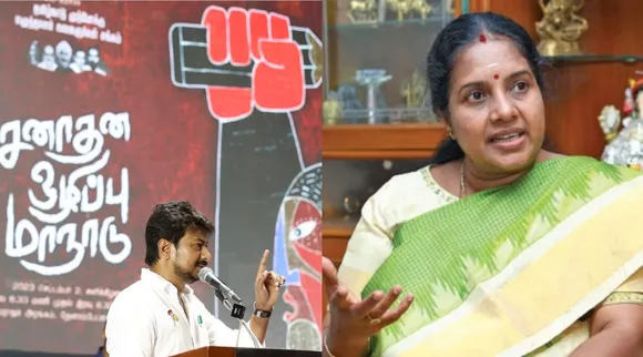 Vanathi Srinivasan BJP on Udhayanidhi Stalin Sanatana Dharma Tamil News