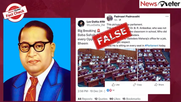 Ambedkar Picture Controversy