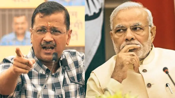 Arvind Kejriwal and PM Modi