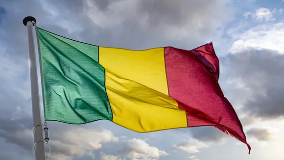 Mali flag waving against cloudy sky | Mali’s President