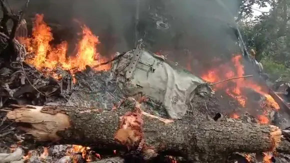 IAF Chopper Crash-CDS Bipin Rawat