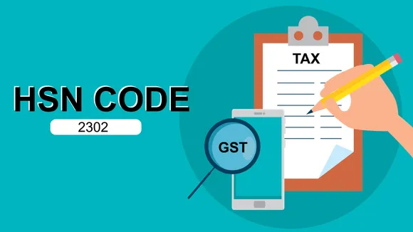 HSN Code 2302