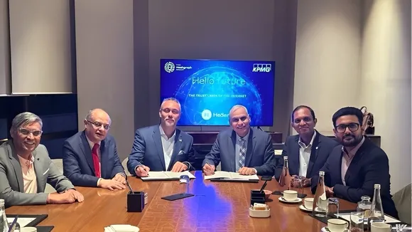 KPMG in India Collaborates With The Hashgraph Group AG to Drive Enterprise Blockchain Adoption 