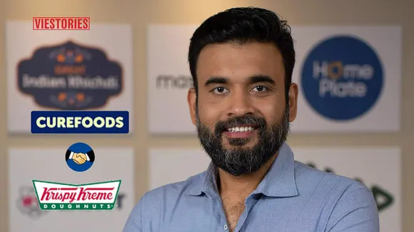 Cloud Kitchen Startup Curefoods Acquires Pan-India Rights For Krispy Kreme