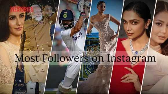 Most Followers on Instagram India