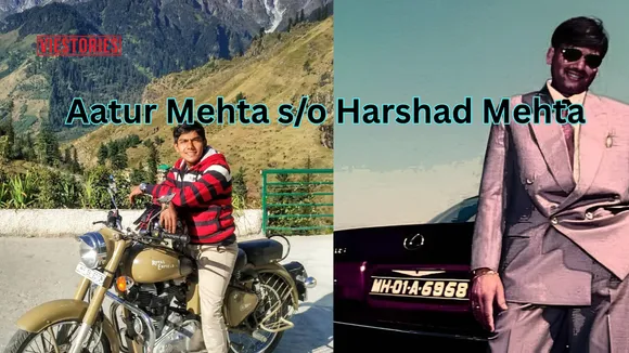 Aatur Mehta son of Harshad Mehta Net Worth