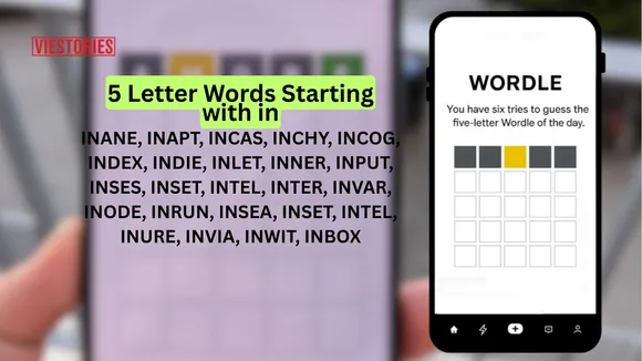 5 letter word Starting with in