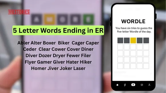 5 Letter Words Ending in ER