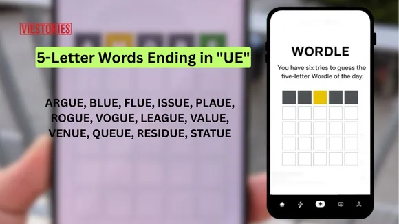 5-Letter Words Ending in UE
