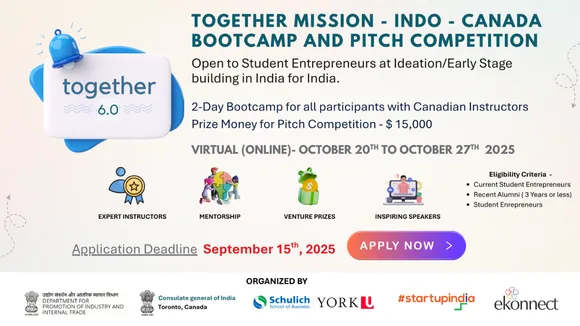 Startup India Launches Together 6.0 for Student Entrepreneurs in October 2025