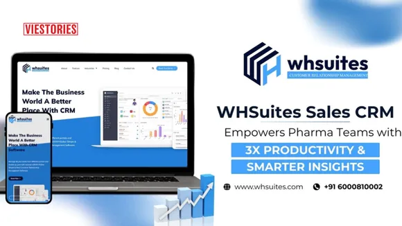 WHSuites Sales CRM Empowers Pharma Teams with 3X Productivity & Smarter Insights