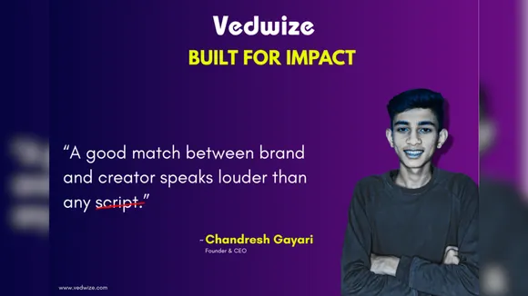 Vedwize Indore-Based Talent Management & Influencer Marketing Company Led by Chandresh Gayari Becomes a Rising Force in India’s Creator Economy