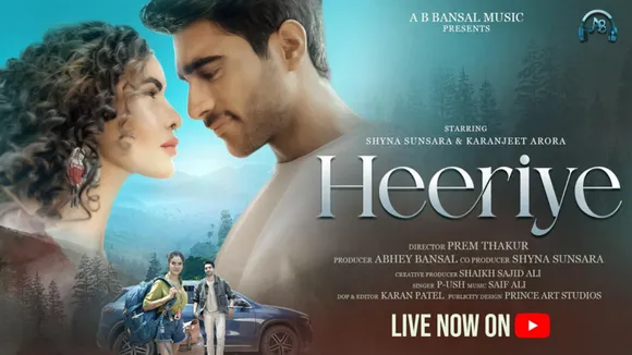 Heeriye New Song by Shyna Sunsara & Karanjeet Arora, Bollywood Love Song Under Music Label AB Bansal Music