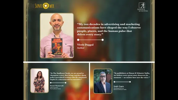 Toronto based writer Vivek Duggal's debut book- Itarsi Express to be published by Simon and Schuster India in association with The Sunflower Seeds