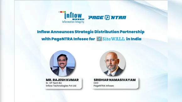 Inflow Technologies Announces Strategic Distribution Partnership with PageNTRA Infosec for SiteWALL WAF in India