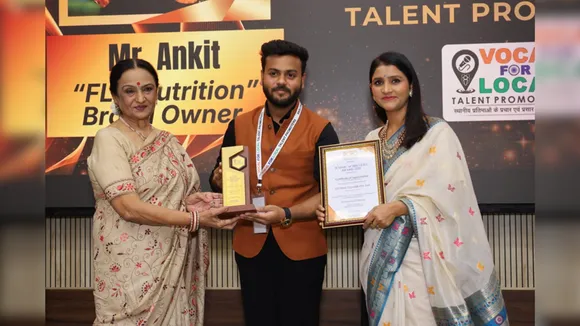 Ankit Singh Honored With Iconic Achievers Award for Delivering India’s Best Quality Wellness Products