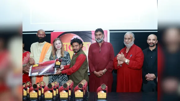 Karmayogi Abasaheb Shines Globally Altaf Dadasaheb Shaikh Honoured at the Global India International Awards