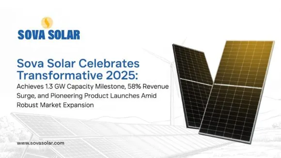 Sova Solar Caps Landmark 2025 With 1.3 GW Capacity and Strong Revenue Growth