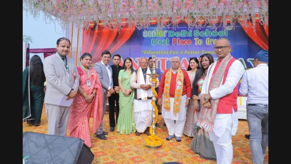 Senior Delhi School Annual Function Celebrated with Grandeur