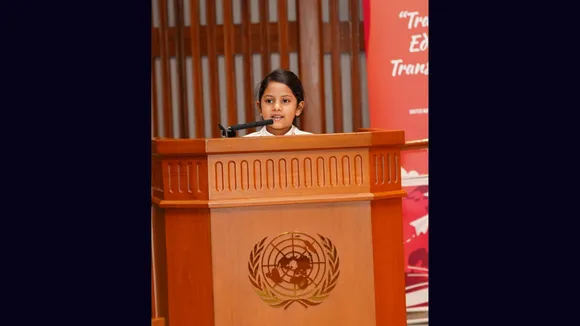 Young Environmentalist Roohi Mohazzab Honoured at United Nations Asia-Pacific Conference 2026