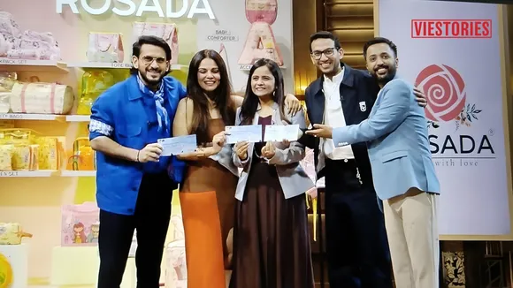 Rosada on Shark Tank India