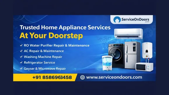 ServiceOnDoors Expands Doorstep Home Appliance Repair Services Across 200+ Cities in India