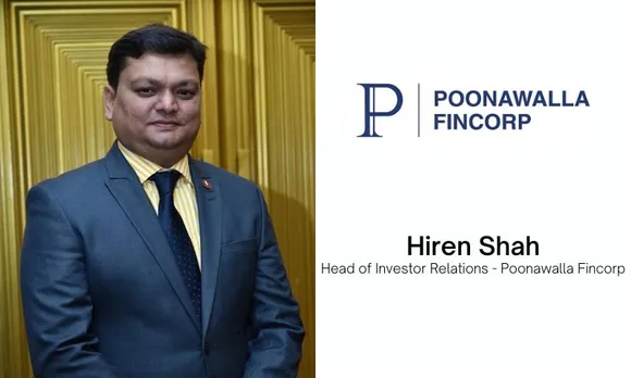 Poonawalla Fincorp Appoints Hiren Shah as Head of Investor Relations