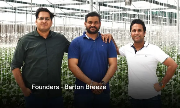 [Funding alert] New Agri-tech Company in its Pre-Series round, Barton Breeze secured funding from new investors totaling over $8,00,000