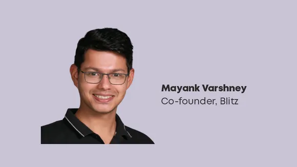 [Funding alert] Blitz Raises $3 Mn From India Quotient and others