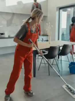 Business opportunities in Janitorial service cleaning. Pool cleaning Skimming residential and commercial pools regularly keeps the water safe. Chimney cleaning Start a chimney cleaning business if you