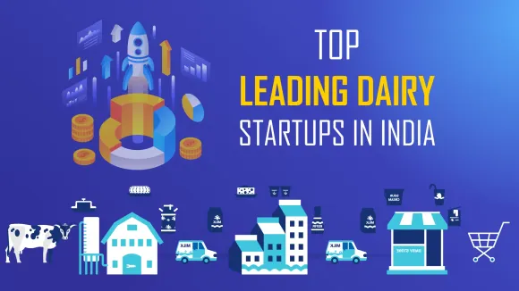 Country Delight, Milkbasket, Stellapps, Matratva Dairy, Happy Milk, Puresh Daily,  Klimom, Whyte Farms, The Milk India Company, and Milk Mantra are the Top 10 Leading Dairy Startups In India.