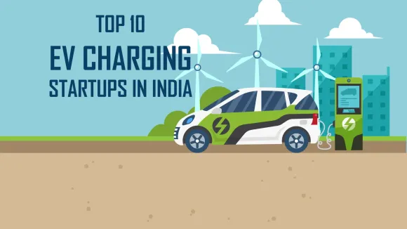 Elecxion Energy, Lioncharge, Flextron, EVRE, ElectricPe, Kazam, EV Urja are the Top 10 EV Charging Startups in India.