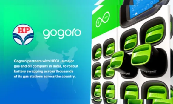 HPCL and Gogoro Partners To Rollout Battery Swapping Across Retail Outlets in India