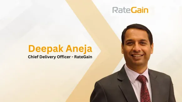 RateGain Elevates Deepak Aneja to Chief Delivery Officer