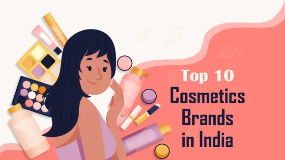VLCC, Lotus, Wow Cosmetic, L’Oreal India, Jaquline USA, mamaearth, Sugar, and Lakme, are the Top 10 Cosmetics Brands in India.