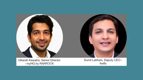 myHQ by ANAROCK Partners With Awfis to Add 100+ New Coworking Centers