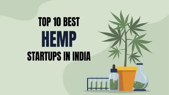 Ananta Hemp Work, Vedi Herbals, India Hemp Organics, Hemp Republic, Terraphilic, GreenJams, and Happie Hemp are the Top 10 Best Hemp Startups in India.