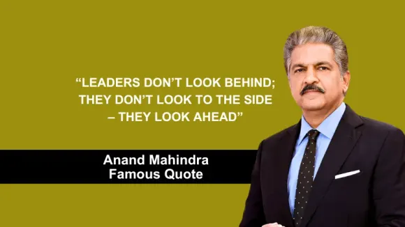 Anand Mahindra Inspiring Quotes With Image