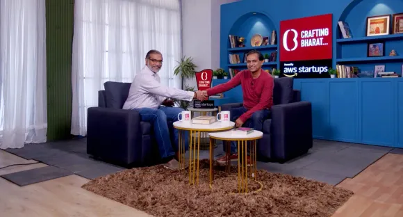 Eleventh Episode of Crafting Bharat Podcast Series featuring Krishnan Vishwanathan, Founder & Executive Director of RING and Kissht, delves deep into the Indian startup ecosystem