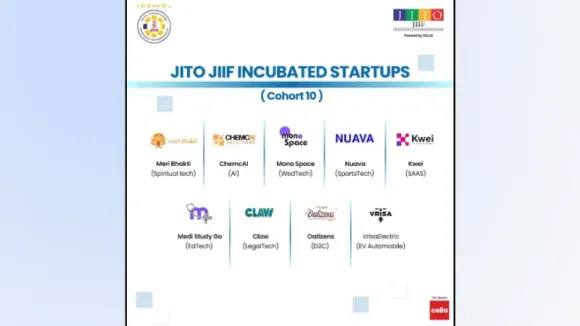 JITO Incubation Centre (JIC) Launches Cohort 10
