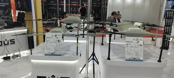 Optiemus unveils four drones