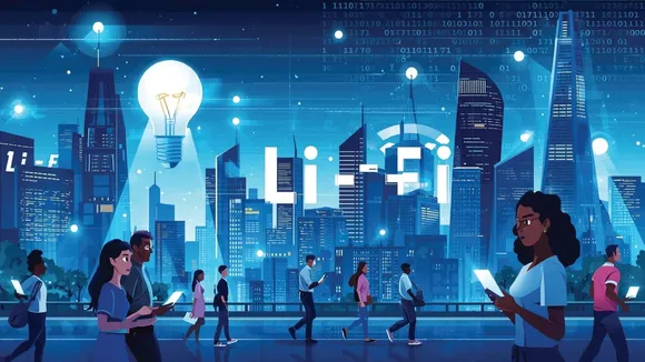 Li-Fi wireless communication moves from niche to industry use